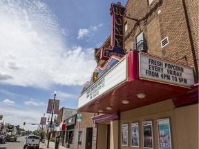 SASKATOON, SK--JUNE 26/2020 - 0627 news movie theatres- The Roxy Theatre has been closed due to the COVID-19 Pandemic. Photo taken in Saskatoon, SK on Friday, June 26, 2020.