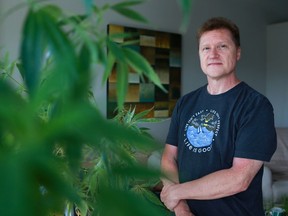 Thomas Hartle is one of four Canadians with terminal health conditions who was recently given a green light by Health Canada to use psilocybin. Photo taken in Saskatoon, Sask. on Aug. 11, 2020.