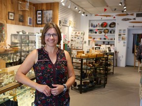 Cindy Wright is one of the local artisans who sells out of Handmade House on Broadway Avenue. Handmade House has been a staple on Broadway for more than half a century, run by 12 artisans that carries and sells the work of more than 80 Saskatchewan-based artists. Photo taken in Saskatoon, SK on Thursday, August 13, 2020.