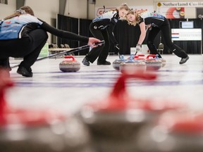 Saskatoon Sutherland hosted the provincial junior championship this past January.