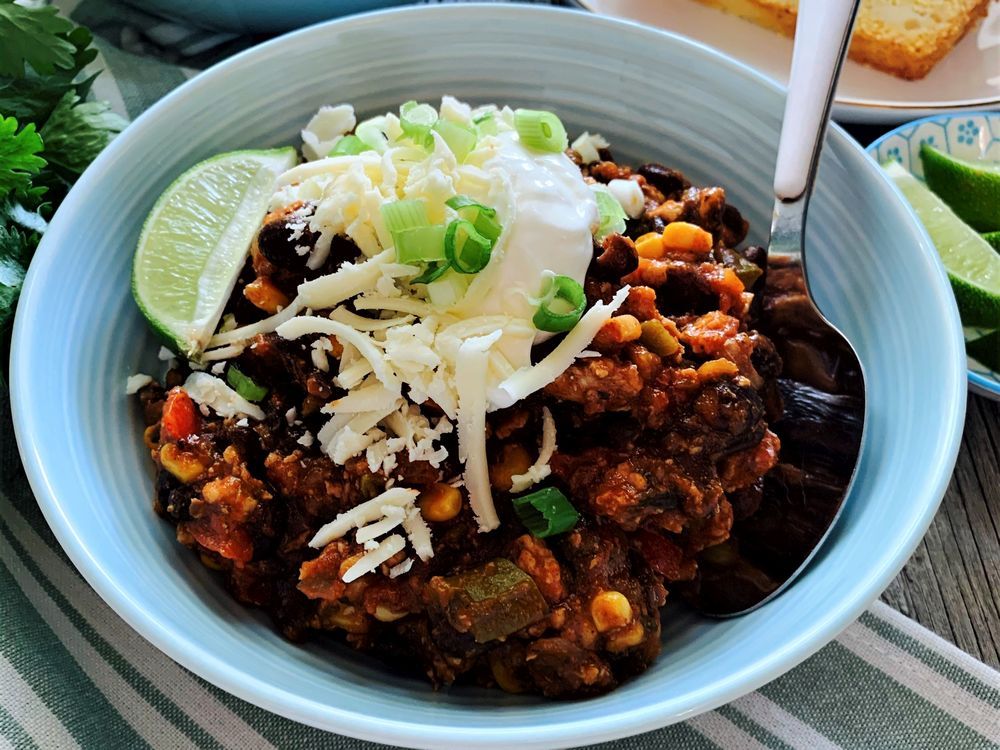 Food Barbecue chicken chili with cheddar cornbread The Star Phoenix