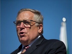 Don Atchison speaks to reporters at a news conference on Friday, Sept. 11, 2020.