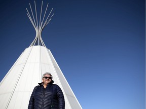 Marie-Anne Day Walker-Pelletier at the Treaty 4 Governance Centre in Fort Qu'Appelle.