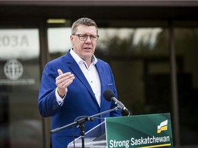 Saskatchewan Party Leader Scott Moe.