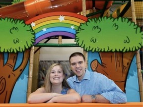 Mark and Laura Debusschere, Owners of Flynn's Forest Indoor Playground, say operating at current capacity isn't financially viable if they want to stay open. They've had to reduce their capacity by 85 per cent in order to meet COVID-19 public health guidelines.

Photo supplied by Laura Debusschere