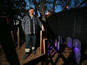 Halloween enthusiast Pat Stuike has run the "Mayhem on Matheson" house for a decade. Now he's pandemic-proofing it.