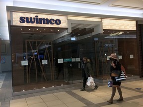 After 40 years in business Swimco has gone bankrupt in Calgary on Monday, October 19, 2020.