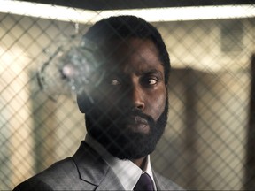 John David Washington stars in Warner Bros. Pictures’ action epic Tenet, a Warner Bros. Pictures release.