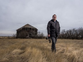Chris Attrell has focused his photography on the abandoned buildings and towns that still dot the Saskatchewan landscape. Photo taken near Harris.