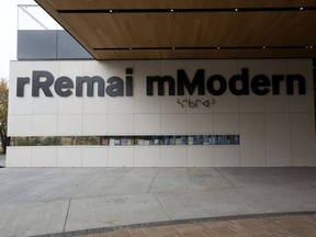 The Remai Modern Art Gallery of Saskatchewan is seen on Oct. 19, 2017.