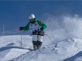 Saskatoon mogul skier George Bobyn is currently training in B.C.