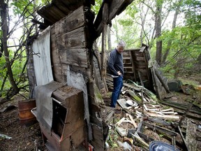Saskatoon StarPhoenix reporter Kevin Mitchell returns to his childhood farmhouse with his nephew Jordan Mitchell to see what is left of it.