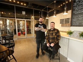 Brothers Jeff and Nathan Rushton opened Better Brother Brewing Company on Second Avenue North on Oct. 16.