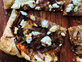 Three cheese onion tart (Renee Kohlman)