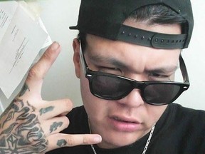 Jordan Nelson Bird Night is charged with the second-degree murder of 27-year-old Keegan Venne on Sept. 28, 2019. Venne was Saskatoon's 14th homicide victim of 2019. (Facebook).