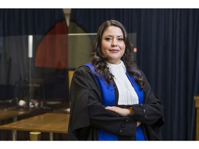 Former prosecutor Lua Gibb, a member of the Onion Lake Cree Nation, is now a Saskatoon provincial court judge.