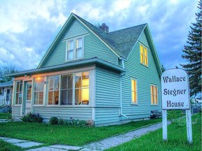 The Wallace Stegner House, childhood home of Pulitzer Prize-winning author Wallace Stegner, is located in Eastend, Saskatchewan.
