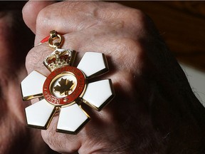 The Order of Canada is the nation's highest civilian honour.