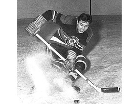Fred Sasakamoose skated with the Chicago Blackhawks.