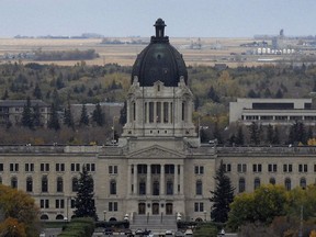 The Saskatchewan legislature.