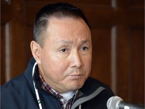 Muskowekwan First Nation Chief Reginald Bellerose, seen in Regina in 2016.