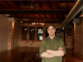 Dallyn Guenther, longtime owner of Underground Café, opened his second venue — a wedding and other event centre called Glass and Lumber, next door in December 2020.