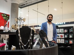 Adi Humayun is the founder of retail fashion and jewelry brand Peach by Adi in Midtown Plaza. Photo taken on Thursday, January 7, 2021.
