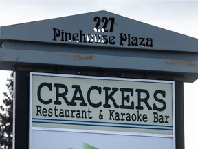 The Saskatchewan Health Authority has declared a possible superspreader event at Crackers restaurant and karaoke bar. Photo taken in Saskatoon on Thursday, January 11, 2021.