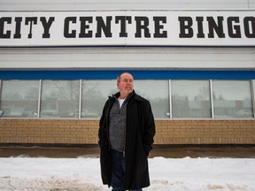 Gordy Ouellette runs City Centre Bingo, which has been closed since November.