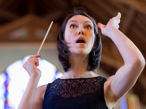Originally from Elbow, Sask., renowned conductor Janna Sailor is the guest conductor for the Saskatoon Symphony Orchestra's live-streamed concert Postcards from Buenos Aires on Saturday, Jan. 30, 2021.