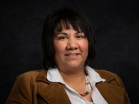 Mosquito Grizzly Bear's Head Lean Man First Nation Chief Tanya Aguilar-Antiman says the First Nation is currently in deliberations over the decision. Photo provided by Chief Tanya Aguilar-Antiman on Jan. 20, 2021. (Saskatoon StarPhoenix).