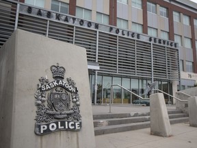 The Saskatoon Police Service headquarters building at 76 25th Street East.