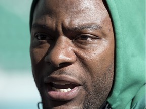 Defensive end Charleston Hughes was released by the Saskatchewan Roughriders on Wednesday.