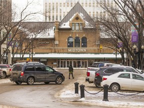 Midtown Plaza in downtown Saskatoon is seen in this photo taken in Saskatoon, SK on Tuesday, December 1, 2020.