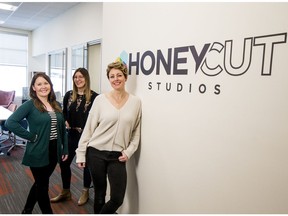 Jennifer Jellicoe, Holly Hannigan, and Tara Mewis (left to right) are all part of Honey Cut Studios, and have been working on the documentary series #IGotThis, which details the incredible stories of people with physical and mental disabilities overcoming difficulties in their lives.