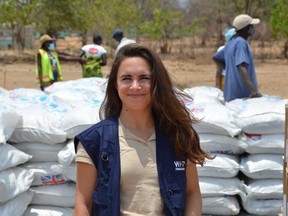 Saskatoon's Adrienne Bolen, 25, works for the UN World Food Programme in Zimbabwe.