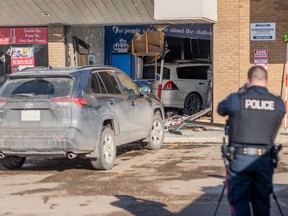 Police say a 31-year-old man's driver's licence was suspended pending a medical review following a crash on the 700 block of Central Avenue on Tuesday.