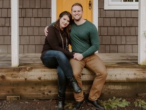 Vanessa and Ben Black are married but separated by the U.S.-Canada border closure due to the coronavirus. Photo credit:  Nicole Erin photography [PNG Merlin Archive]