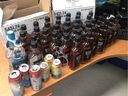 Wollaston Lake RCMP seize large quantity of alcohol from bootleggers on Feb. 26, 2021. Photo provided by the Saskatchewan RCMP.