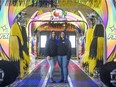 Sisters Jacoba, left, and Jamille Taylor recently opened JJ's Express Oil Change & Car Wash. The car wash is designed to be an experience similar to a carnival ride, with coloured soaps and lights. Photo taken March 2, 2021.
