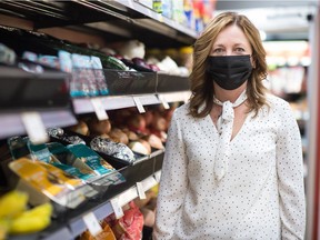 Lumsden Supermarket owner Angelique Haysom stands inside the store in Lumsden, Sask. on Mar. 3, 2021. BRANDON HARDER/ Regina Leader-Post