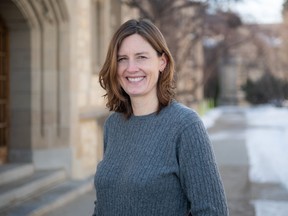 Christy Morrissey leads a University of Saskatchewan study on improving sustainable farming practices and crop production. Photo taken in Saskatoon on Thursday, March 4, 2021.