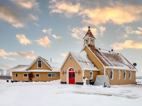 The Scrimshaw acreage offers 127 acres of land and this unique waterfront home. A 1920s church complete with working bells create a home that is unlike any other.