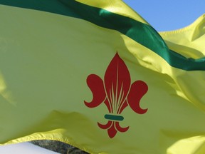 The Fransaskoise flag is one of many symbols of Saskatchewan. SUPPLIED