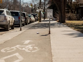 City Hall is proposing to extend the protected bike lanes on Victoria Avenue to Taylor Street as part of the neighbourhood bikeway program.