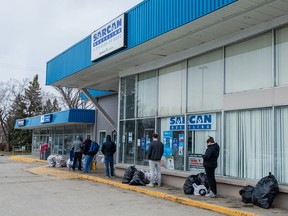 The Broadway Avenue SARCAN recycling depot will be closed Tuesday and Wednesday before reopening Thursday on Jasper Avenue.