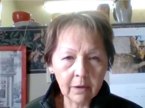 Joan Beatty appeared on a teleconference on April 26, 2021 to discuss her reaction to the federal government's 2021-22 budget.