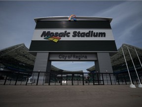 Mosaic Stadium has sat largely empty during the COVID-19 pandemic period.