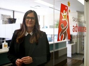 Saskatchewan Advocate for Children and Youth Lisa Broda at her office in Saskatoon on Wednesday April 28, 2021.