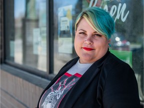 Kayleigh Lafontaine is the new executive director of the Elizabeth Fry Society of Saskatchewan. Photo taken in Saskatoon on May 6, 2021.